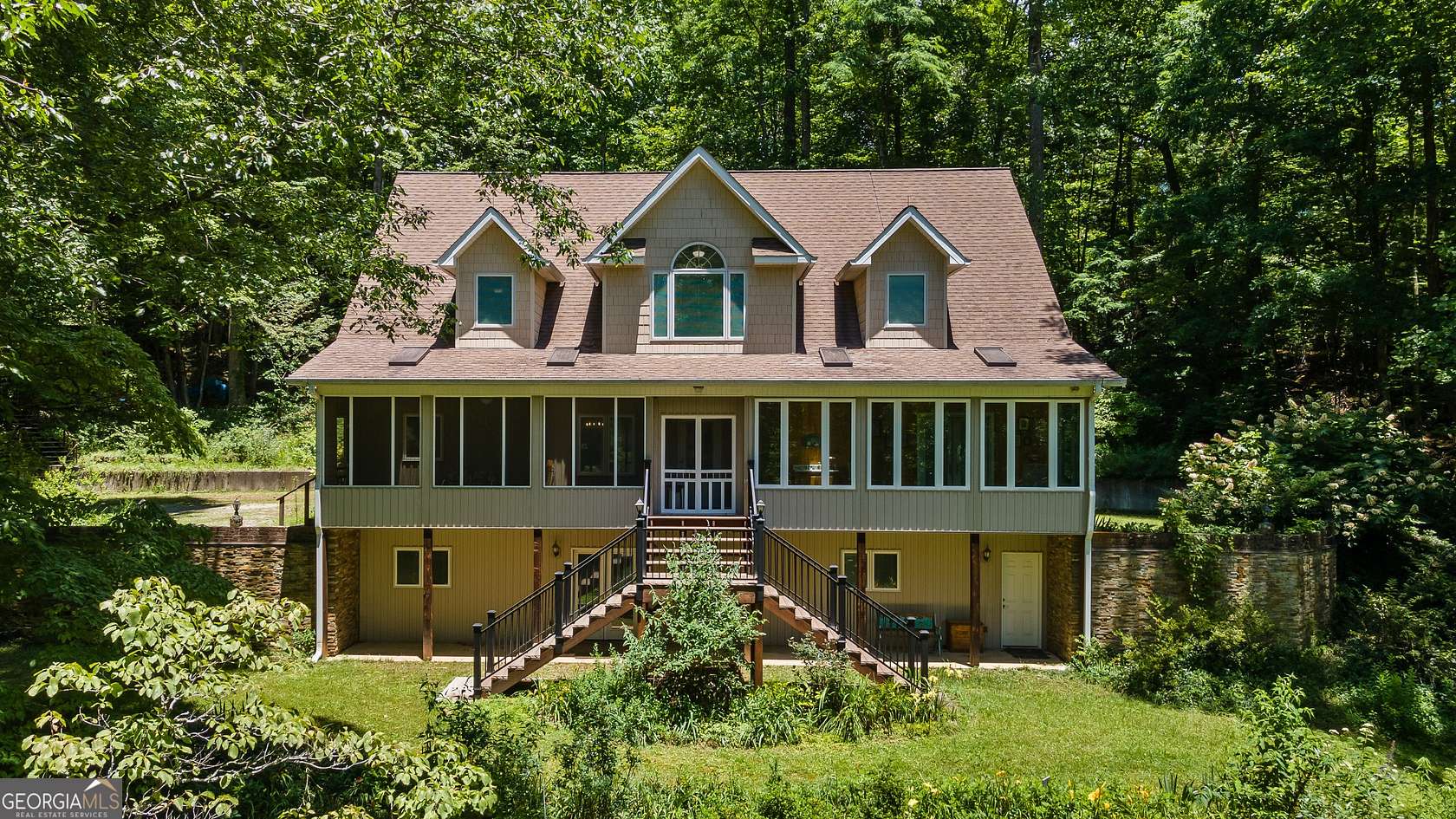 59.4 Acres of Recreational Land with Home for Sale in Clayton, Georgia