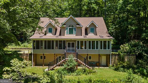 59.4 Acres of Recreational Land with Home for Sale in Clayton, Georgia