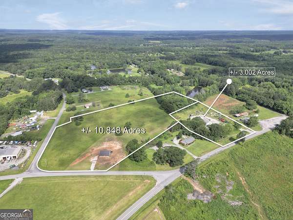 3 Acres of Improved Mixed-Use Land for Sale in Milner, Georgia