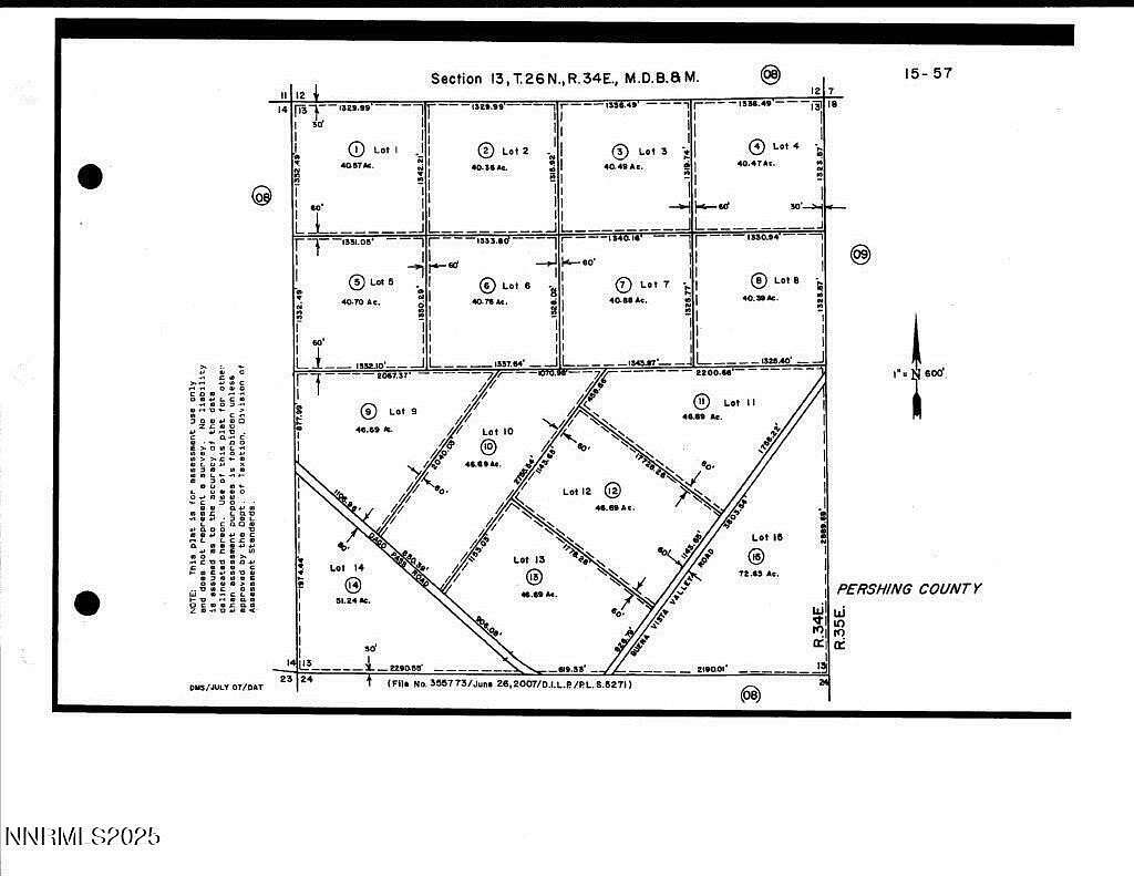 40.4 Acres of Recreational Land for Sale in Lovelock, Nevada