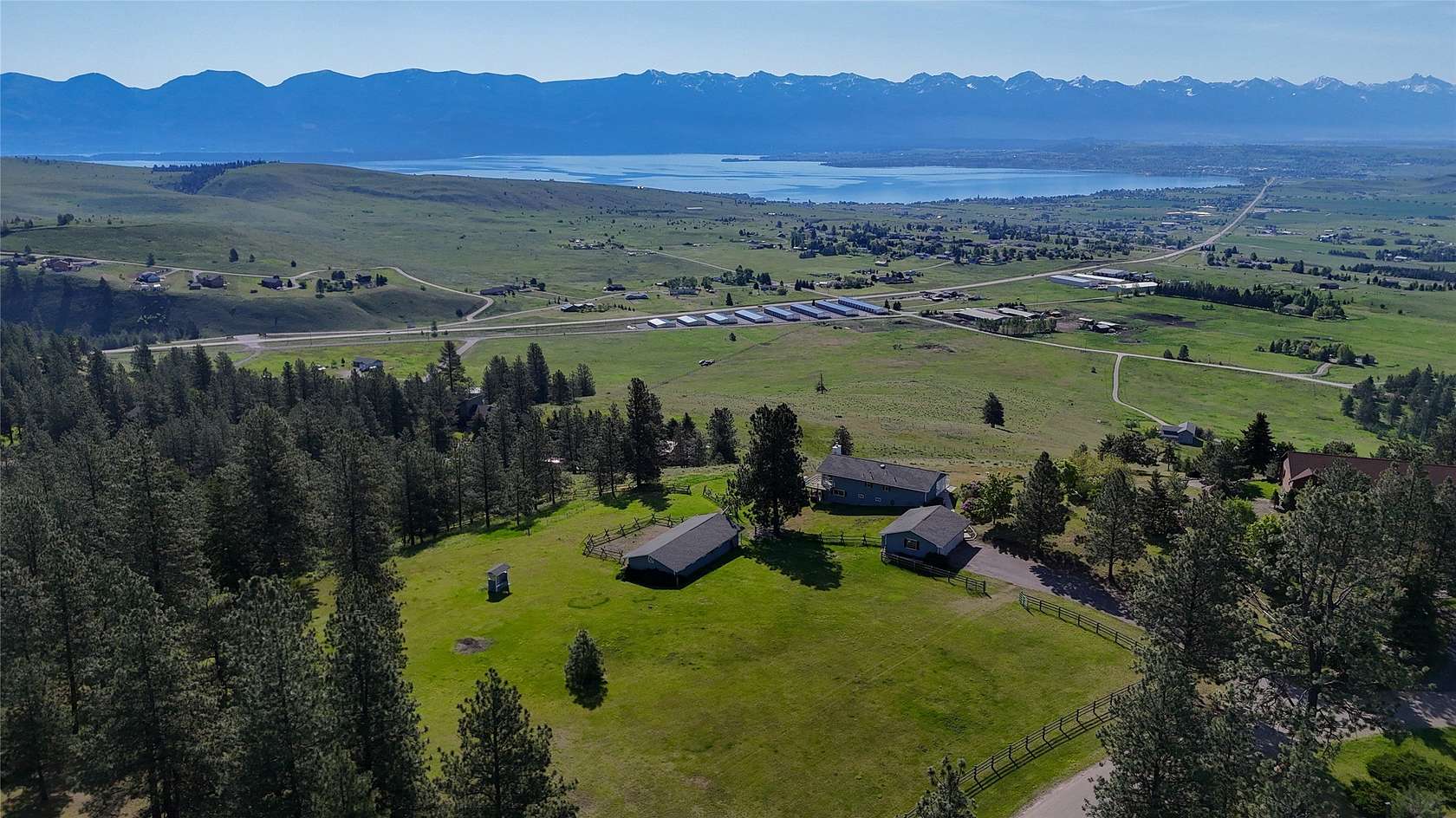 5.2 Acres of Residential Land with Home for Sale in Polson, Montana
