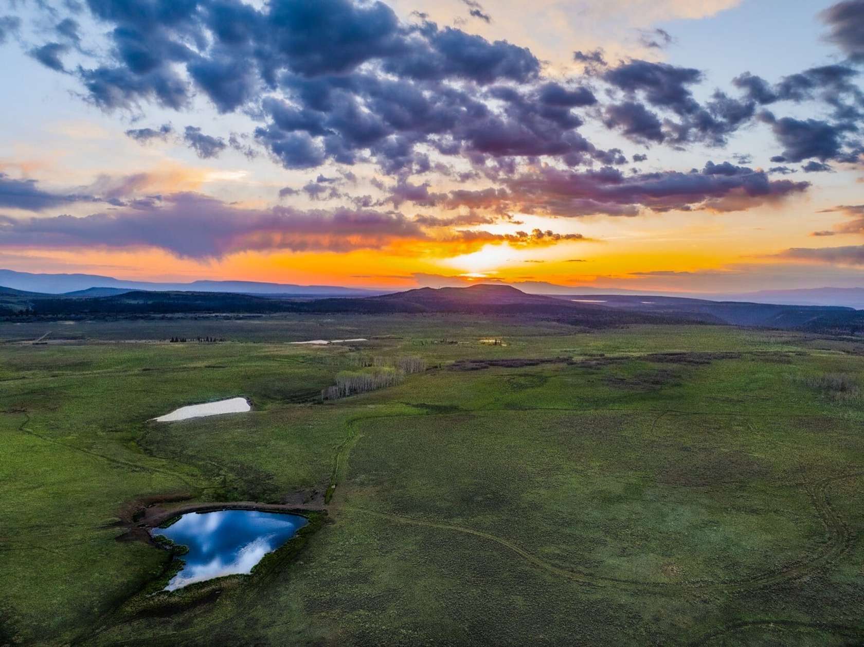 2,080 Acres of Improved Recreational Land & Farm for Sale in Placerville, Colorado