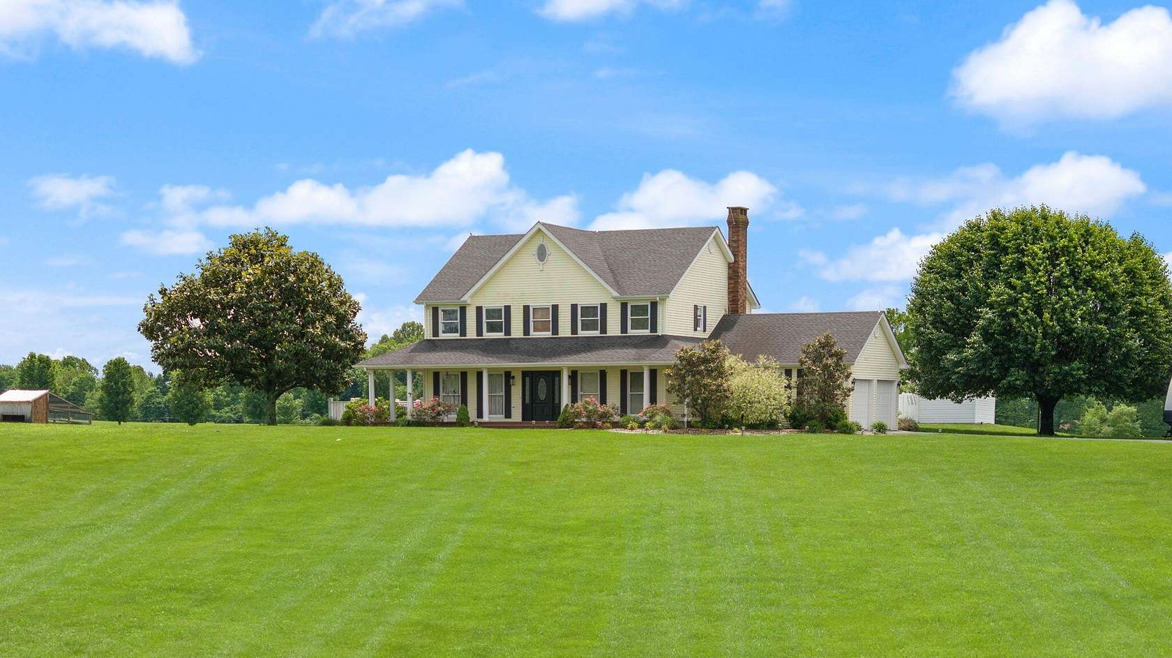 9.45 Acres of Residential Land with Home for Sale in Jamestown, Kentucky