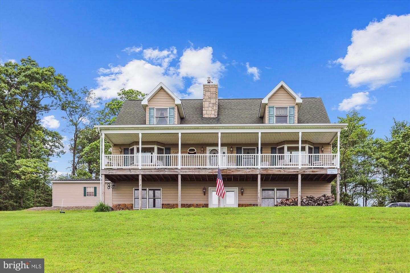 3.67 Acres of Residential Land with Home for Sale in Accident, Maryland