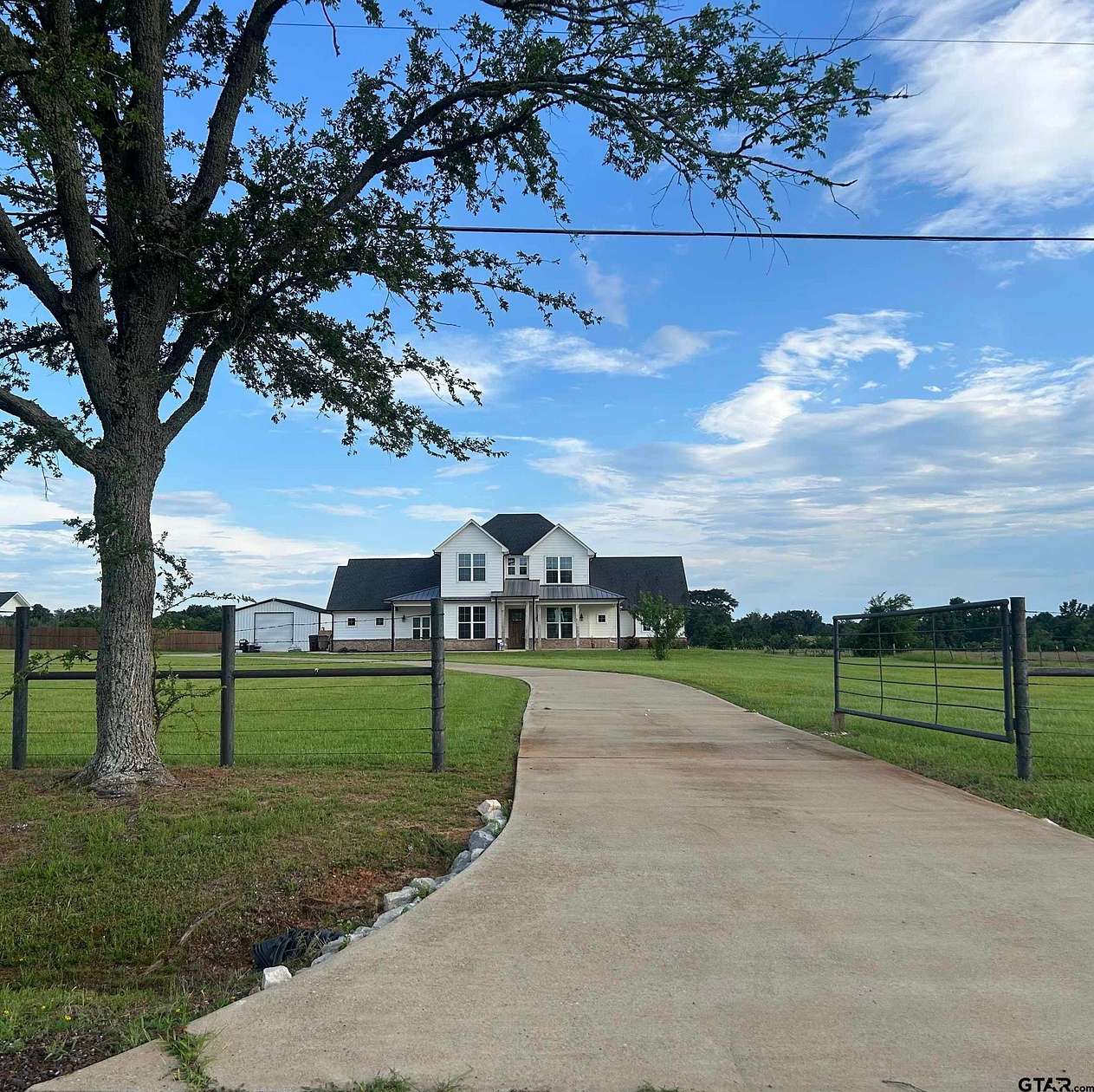 5.49 Acres of Residential Land with Home for Sale in Bullard, Texas