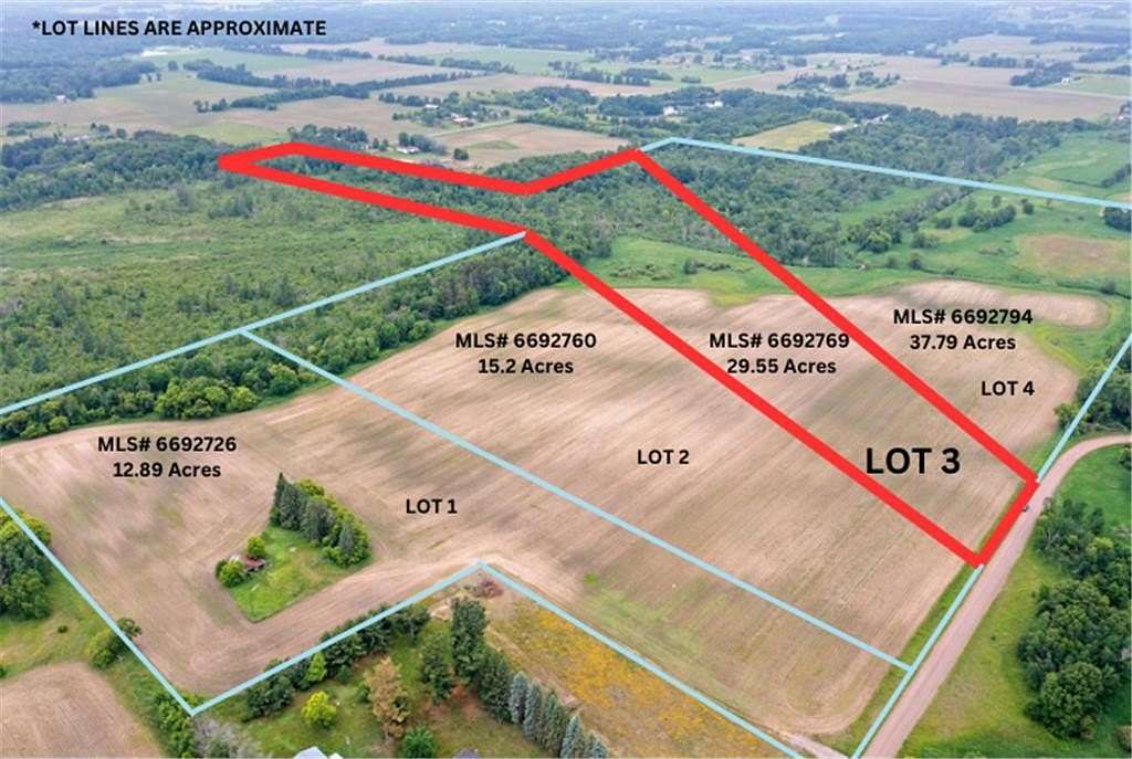 29.6 Acres of Recreational Land for Sale in Isanti, Minnesota