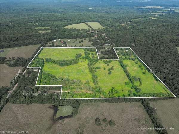 40 Acres of Recreational Land & Farm for Sale in Mulberry Township, Arkansas