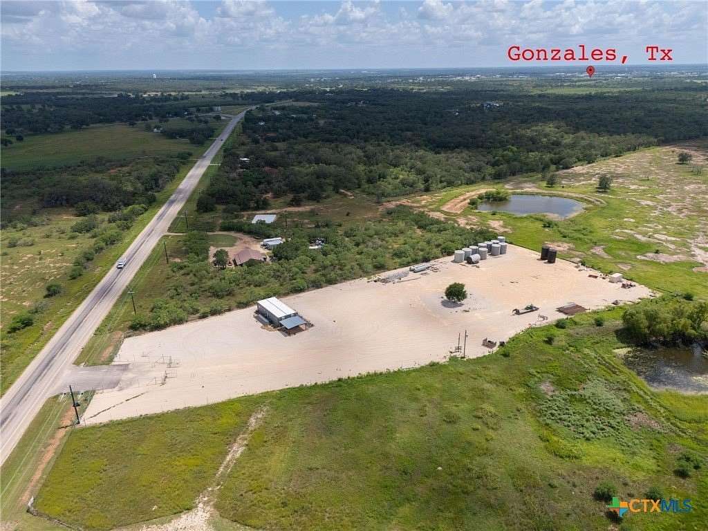 3.69 Acres of Improved Commercial Land for Sale in Gonzales, Texas