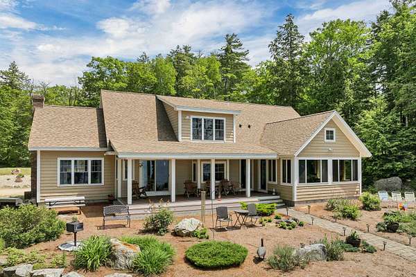 35 Acres of Land with Home for Sale in New Durham, New Hampshire