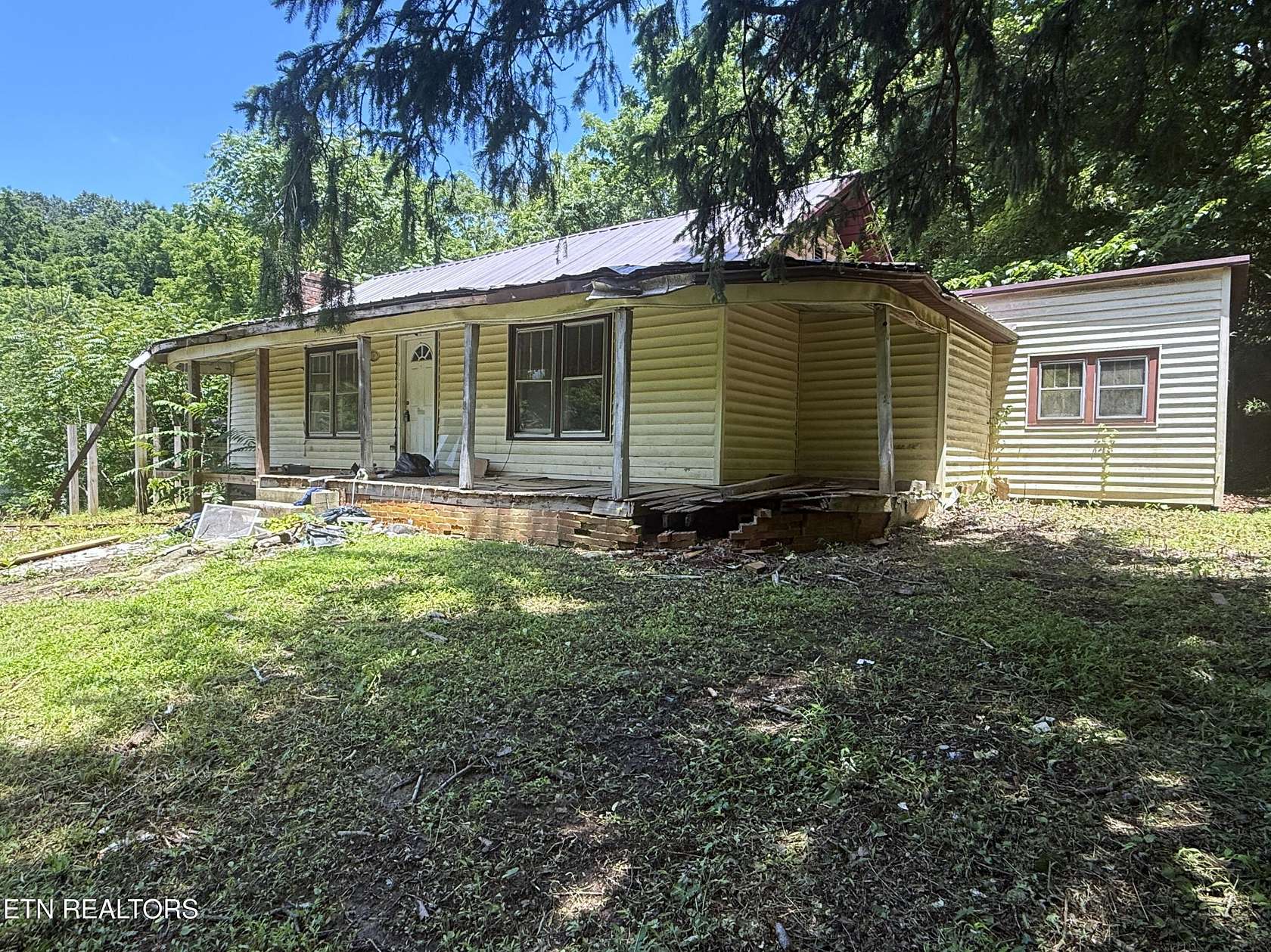 1.7 Acres of Residential Land with Home for Sale in Fall Branch, Tennessee