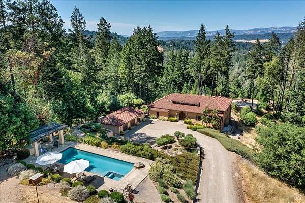 25.9 Acres of Agricultural Land with Home for Sale in Healdsburg, California