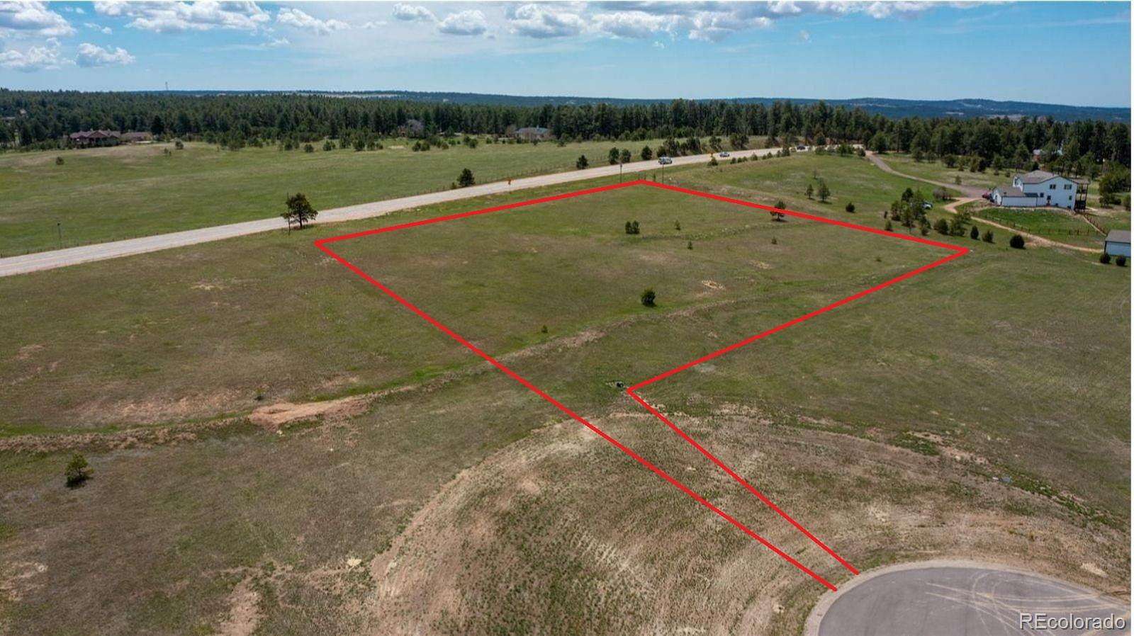 3.15 Acres of Land with Home for Sale in Colorado Springs, Colorado