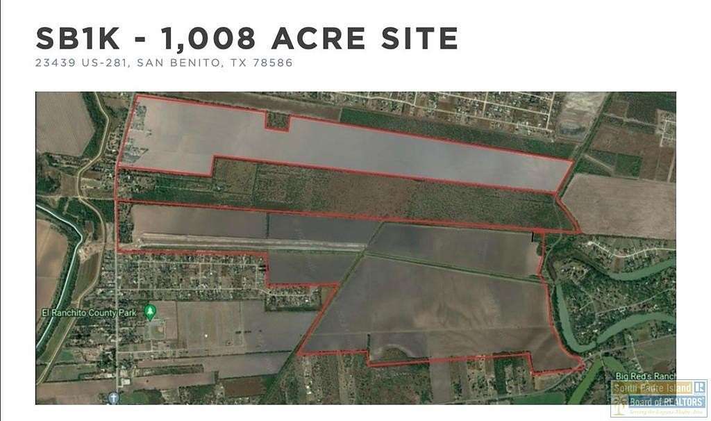 1,008 Acres of Land for Sale in San Benito, Texas