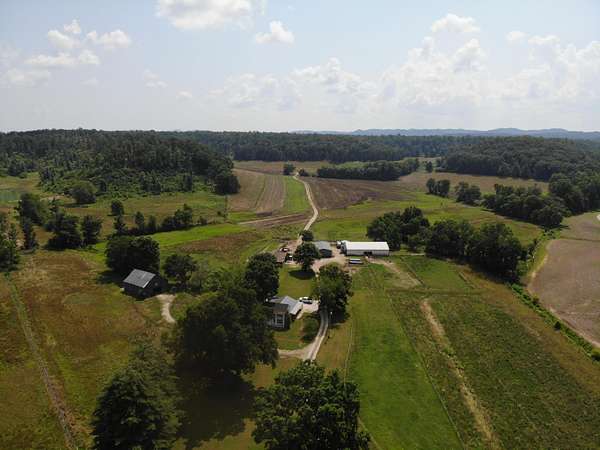 172 Acres of Land with Home for Sale in Jeffersonville, Kentucky