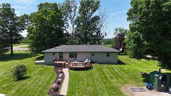 3 Acres of Residential Land with Home for Sale in Cushing, Wisconsin