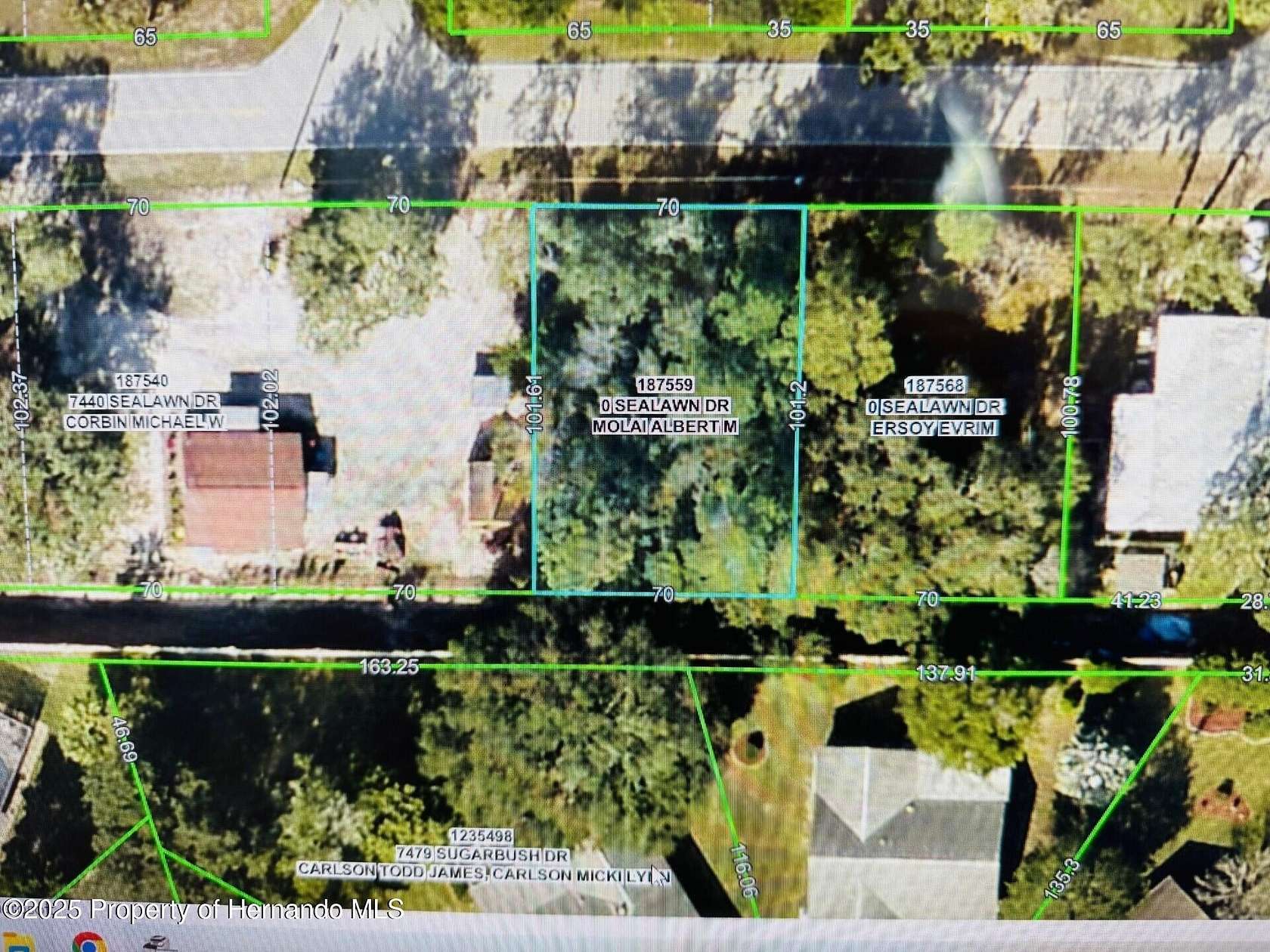 0.16 Acres of Residential Land for Sale in Spring Hill, Florida
