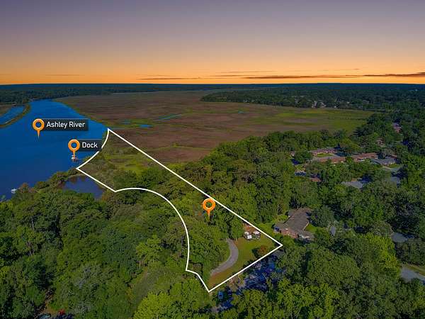 3.6 Acres of Residential Land with Home for Sale in North Charleston, South Carolina