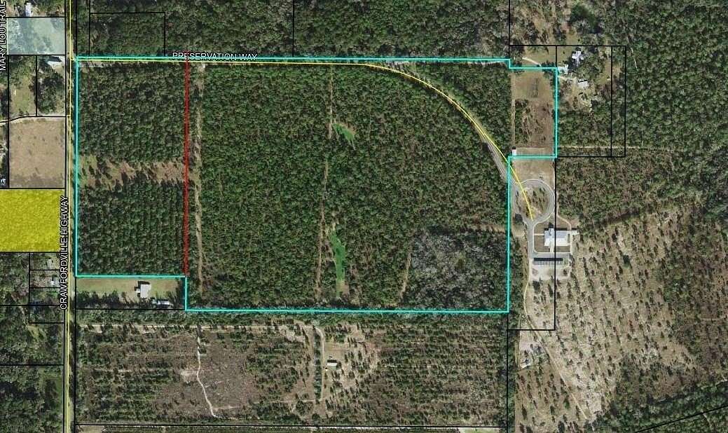 16 Acres of Commercial Land for Sale in Crawfordville, Florida