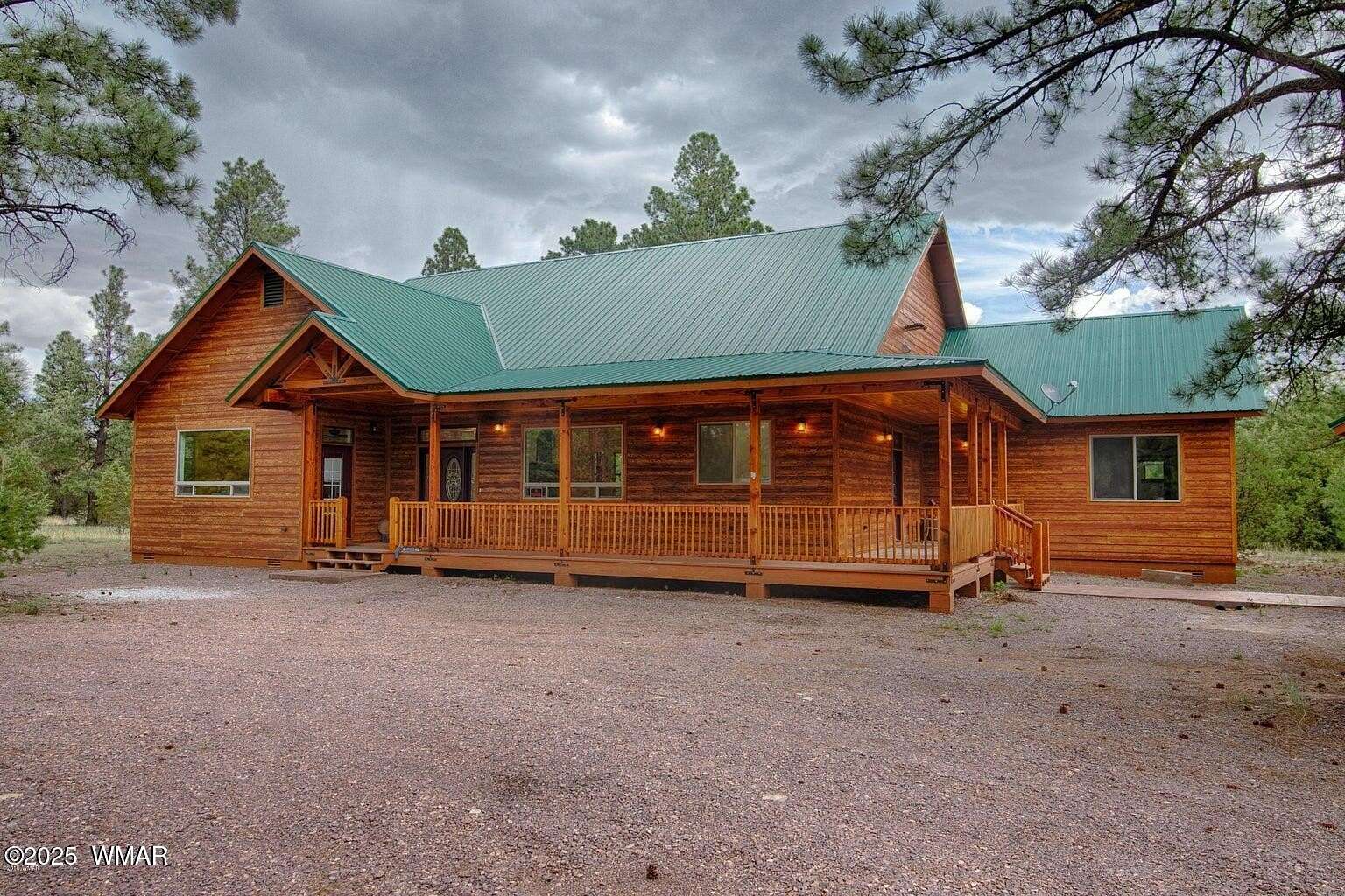 3 Acres of Residential Land with Home for Sale in Nutrioso, Arizona