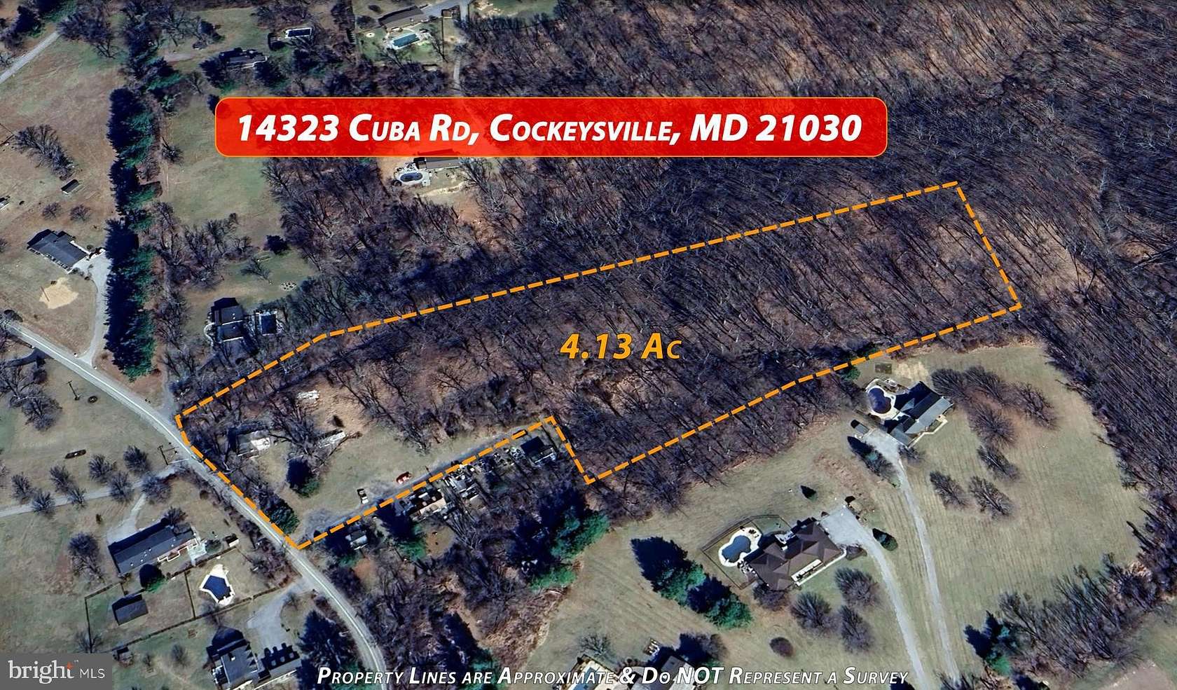 4.13 Acres of Residential Land for Sale in Cockeysville, Maryland