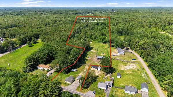 9.16 Acres of Land with Home for Sale in Saco, Maine