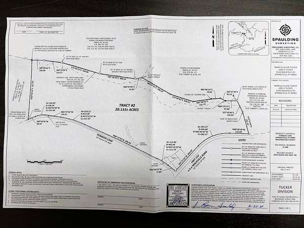 20.1 Acres of Land for Sale in Springfield, Kentucky