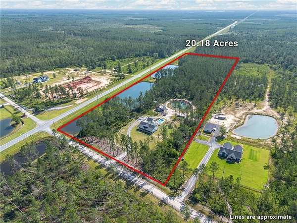 20 Acres of Land with Home for Sale in Manor, Georgia