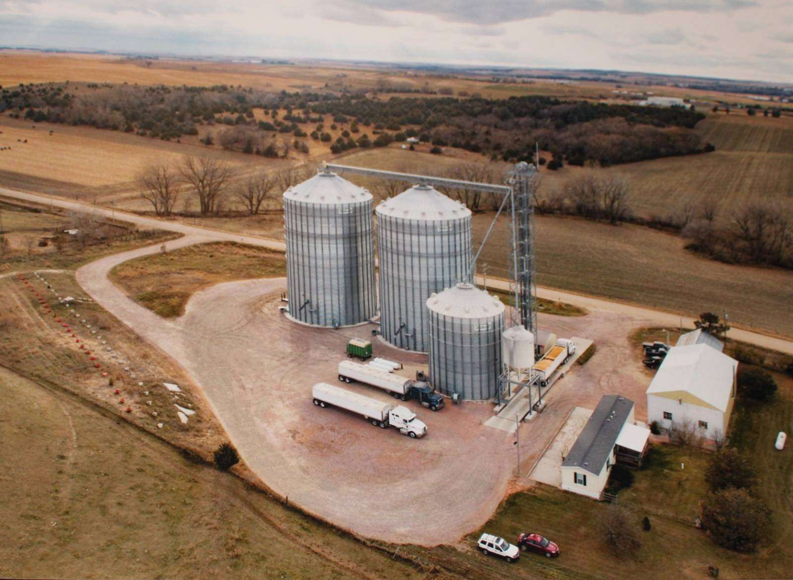5.8 Acres of Land with Home for Sale in Hartington, Nebraska