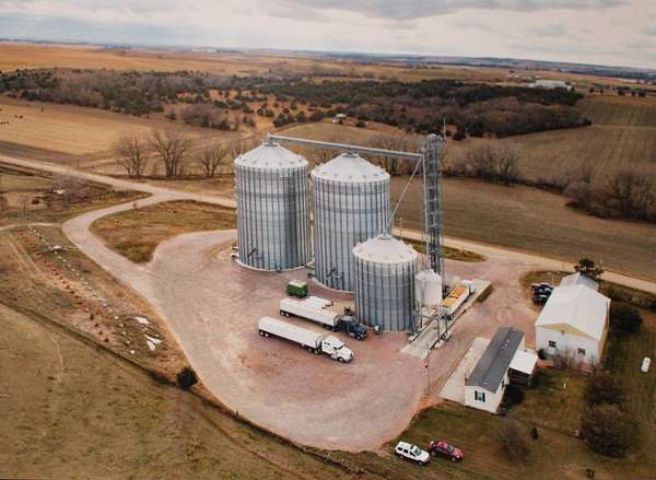 5.8 Acres of Residential Land with Home for Sale in Hartington, Nebraska