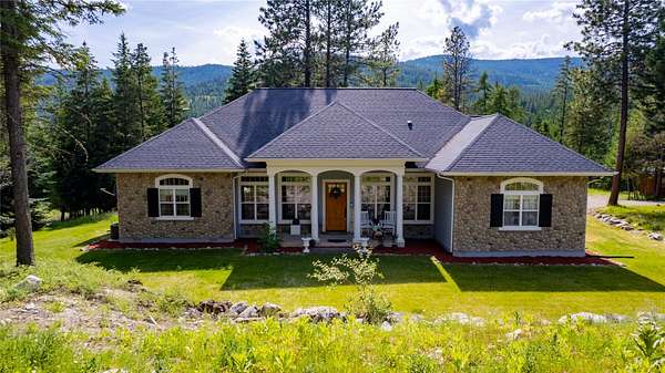 19.1 Acres of Land with Home for Sale in Rollins, Montana