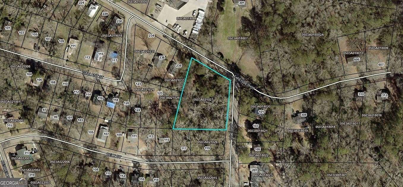 0.8 Acres of Land for Sale in LaGrange, Georgia
