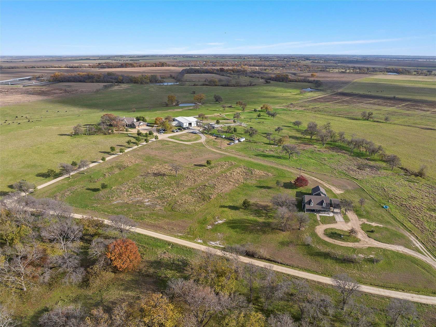 520 Acres of Recreational Land with Home for Sale in Forreston, Texas