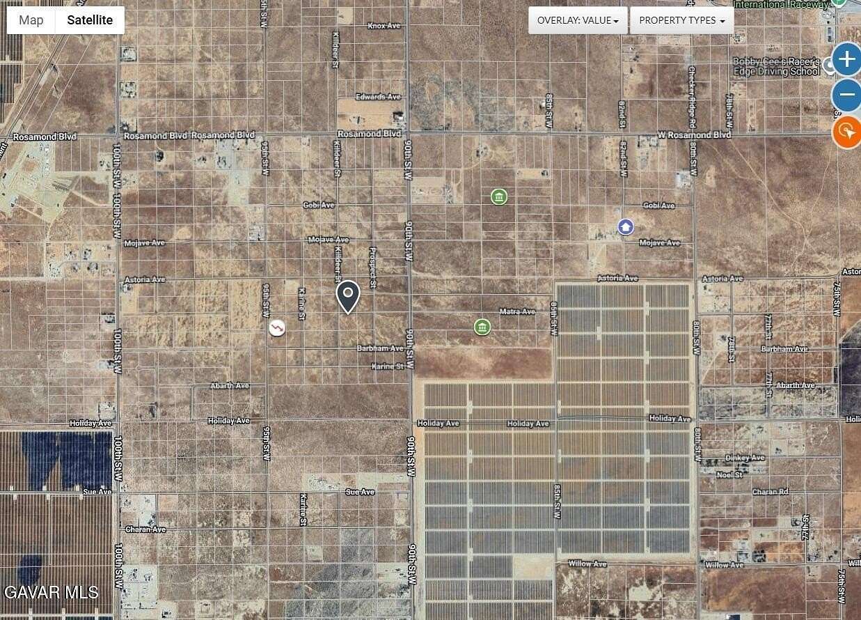 2.5 Acres of Residential Land for Sale in Rosamond, California