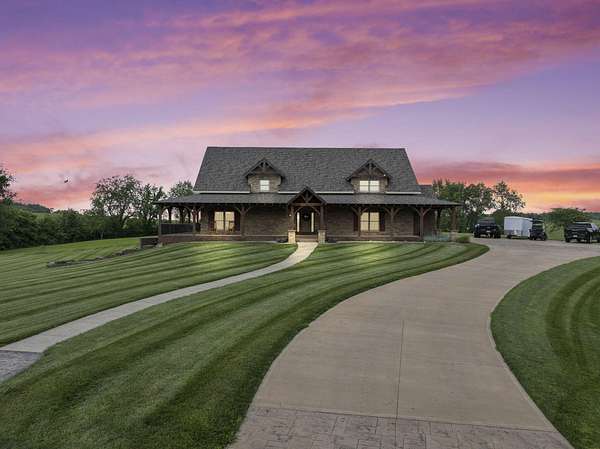 32.1 Acres of Land with Home for Sale in Danville, Kentucky