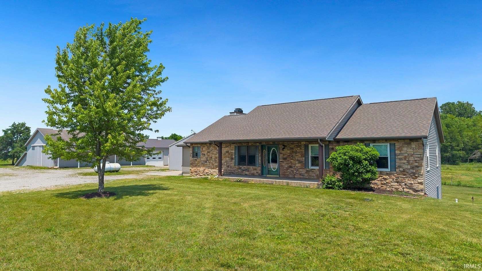 5.8 Acres of Land with Home for Sale in Kimmell, Indiana