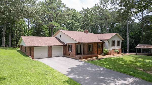 20.8 Acres of Recreational Land with Home for Sale in Buchanan, Tennessee