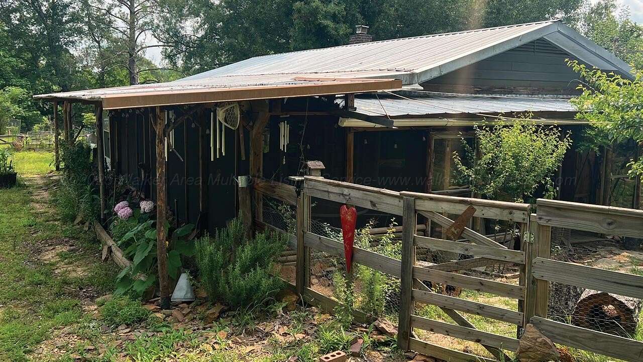 74 Acres of Recreational Land with Home for Sale in Fayette, Alabama