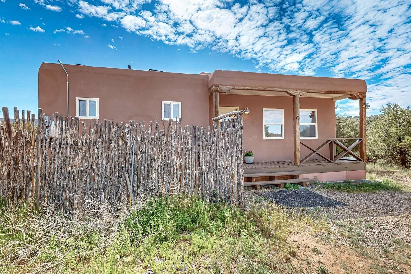 5 Acres of Land with Home for Sale in Santa Fe, New Mexico