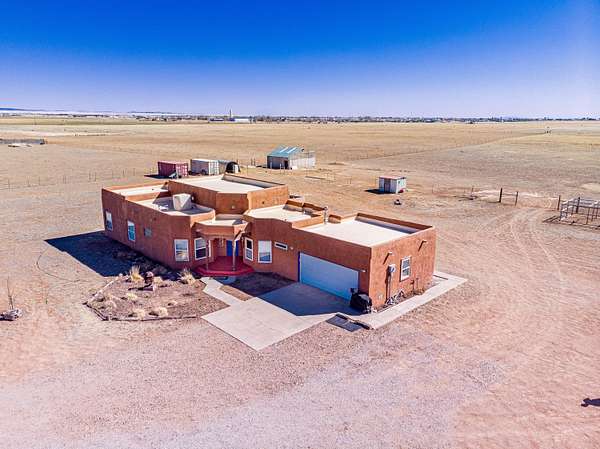 10 Acres of Residential Land with Home for Sale in Moriarty, New Mexico