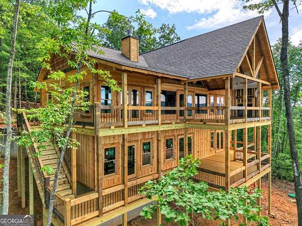 2 Acres of Residential Land with Home for Sale in Mineral Bluff, Georgia