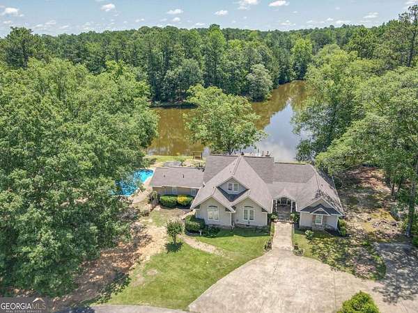 28 Acres of Recreational Land with Home for Sale in LaGrange, Georgia