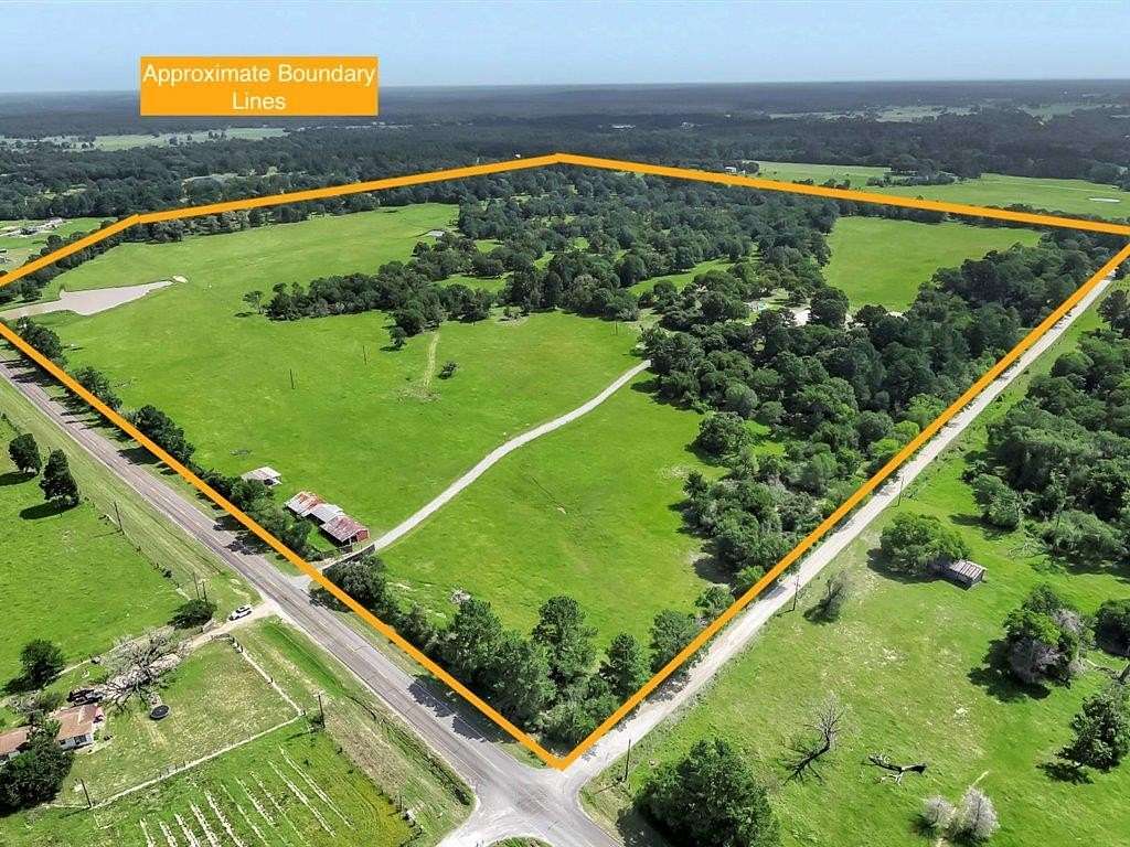 142 Acres of Land with Home for Sale in Bedias, Texas