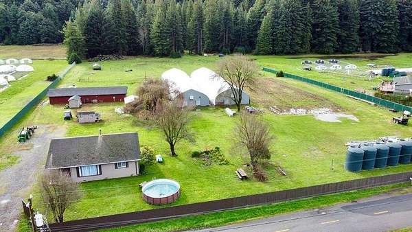 19.5 Acres of Land with Home for Sale in Redcrest, California