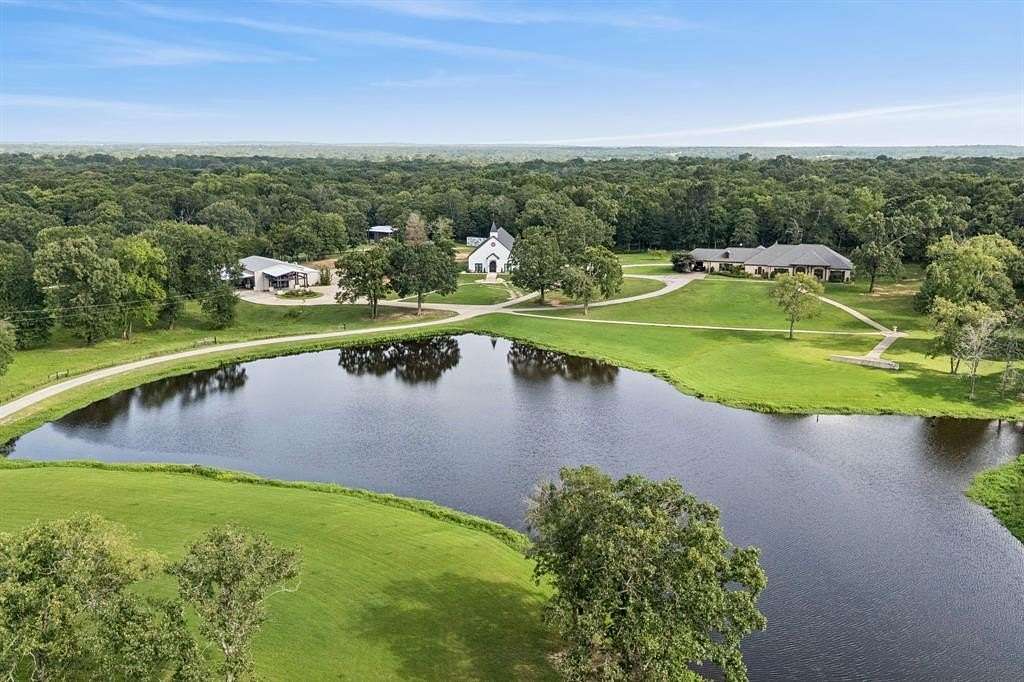 39.4 Acres of Land with Home for Sale in Malakoff, Texas