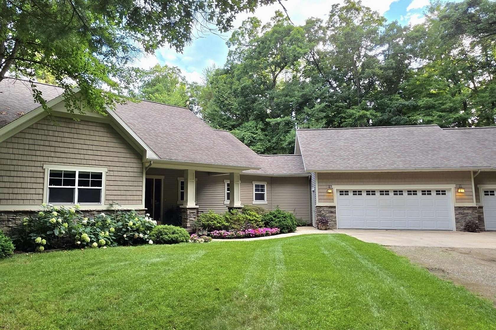 20.5 Acres of Recreational Land with Home for Sale in Howard City, Michigan