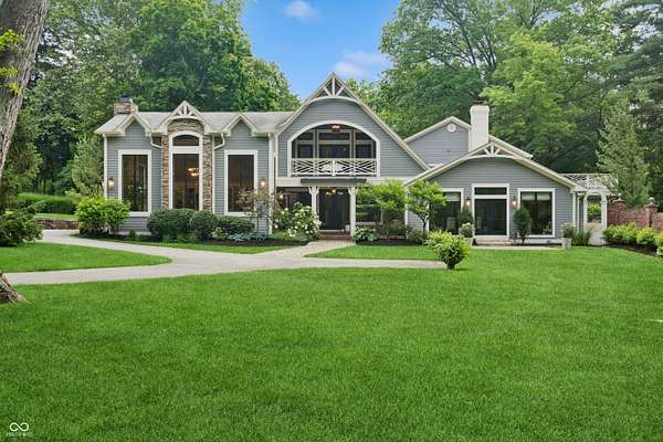 2.2 Acres of Residential Land with Home for Sale in Carmel, Indiana