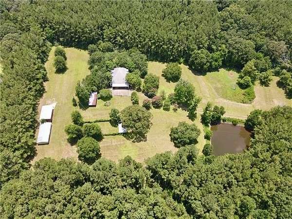 31 Acres of Recreational Land with Home for Sale in Franklinton, Louisiana