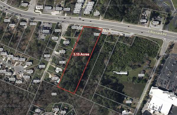 3.15 Acres of Residential Land for Sale in Chattanooga, Tennessee