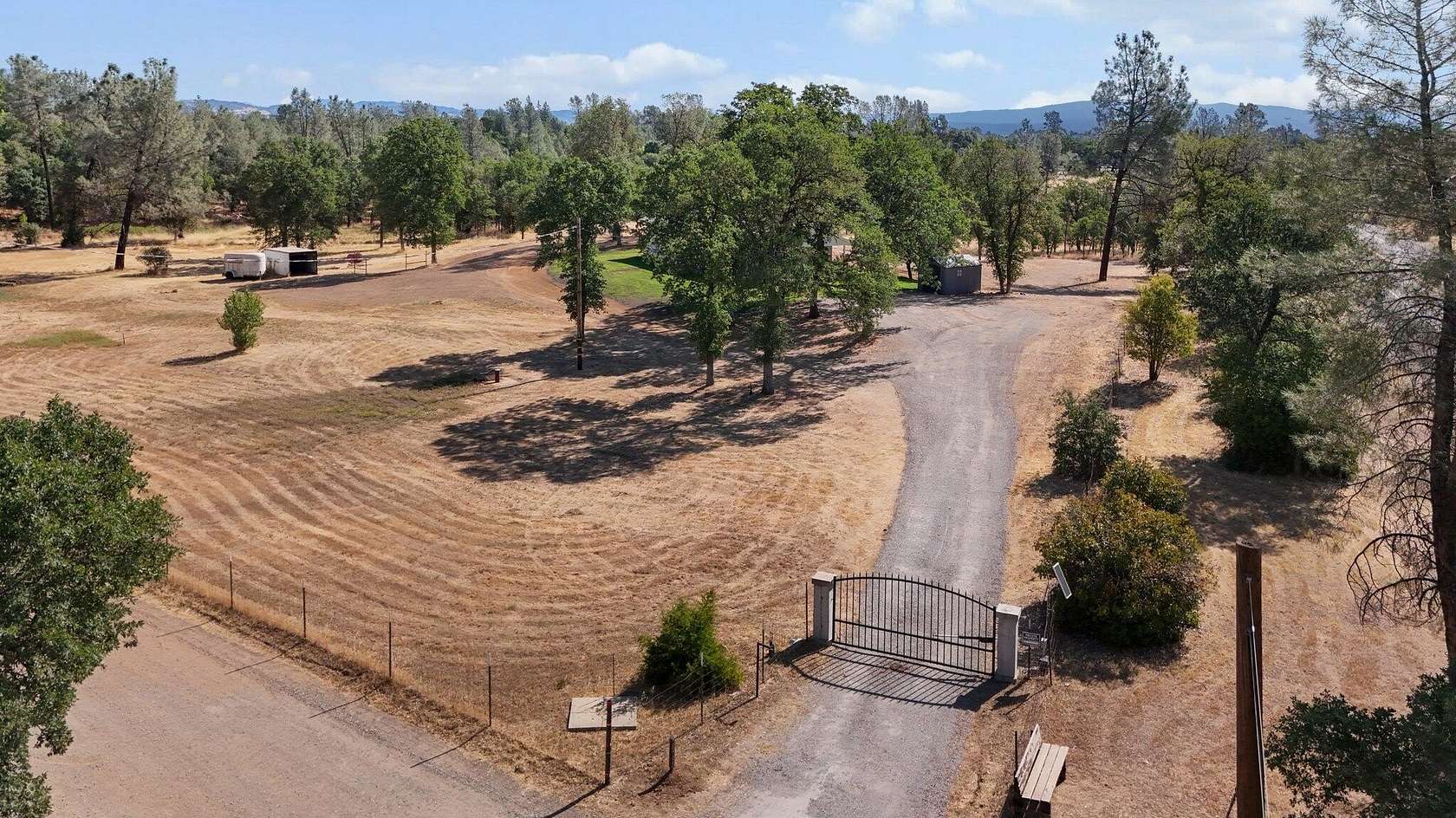 6.38 Acres of Residential Land with Home for Sale in Redding, California