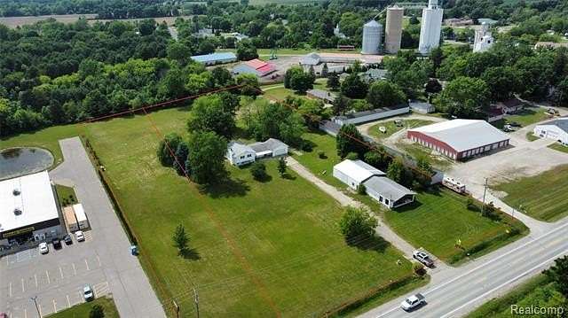 3.8 Acres of Improved Commercial Land for Sale in Lennon, Michigan